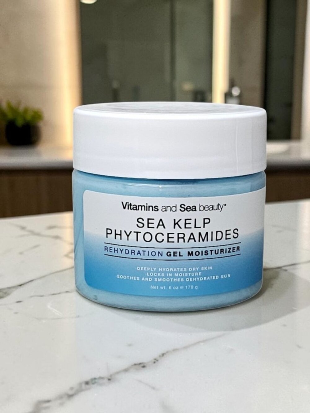 Vitamins and Sea Beauty Sea Kelp Phytoceramides Rehydration Gel Moisturizer